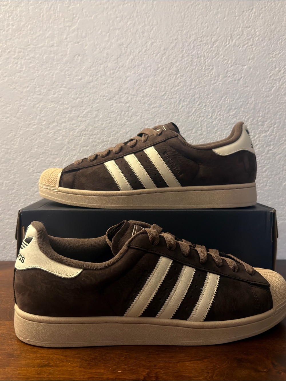 Adidas Superstar II 'Aurora Coffee Stone Khaki' IH9314 Size 4 Women's Size 5.5